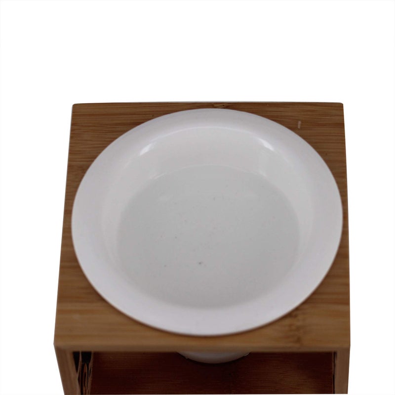 Singeek Ceramic Essential Oil Burner Diffuser,Hollowing Floral Tea Light Holder Aromatherapy Oil Warmer, Holiday Home Decoration Valentine (Auspicious Cloud) - Image 5